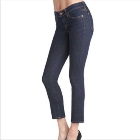 𝅺J Brand Scarlett Seven Eights Dark Wash Jeans. 28 - Picture 1 of 10